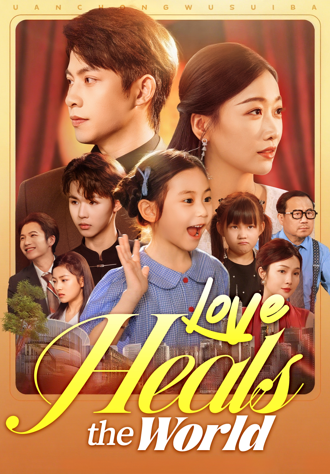 Poster Love Heals the World